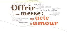 OFFRIR UNE INTENTION DE MESSE OFFRIR UNE INTENTION DE MESSE
