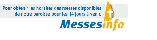 Horaires de messes de la paroisse sur Messes info