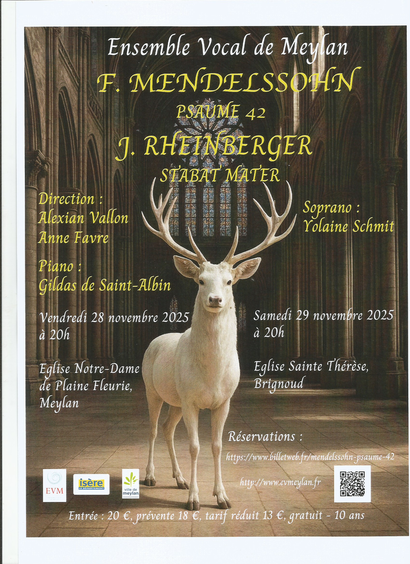 29 novembre ENSEMBLE VOCAL de MEYLAN 29 novembre ENSEMBLE VOCAL de MEYLAN