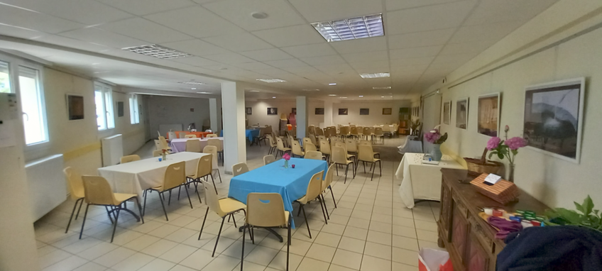 Préparation de la salle pour la soirée du mardi 3 juin 2025 Préparation de la salle pour la soirée du mardi 3 juin 2025