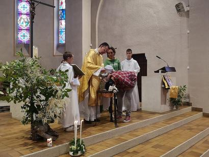 Catéchuménat et baptême de Robert Catéchuménat et baptême de Robert