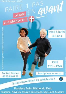 Caté et Eveil à la Foi année 2025 2026 Caté et Eveil à la Foi année 2025 2026