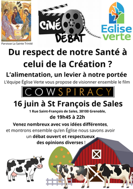 Ciné - Débat avec le groupe Église verte Ciné - Débat avec le groupe Église verte