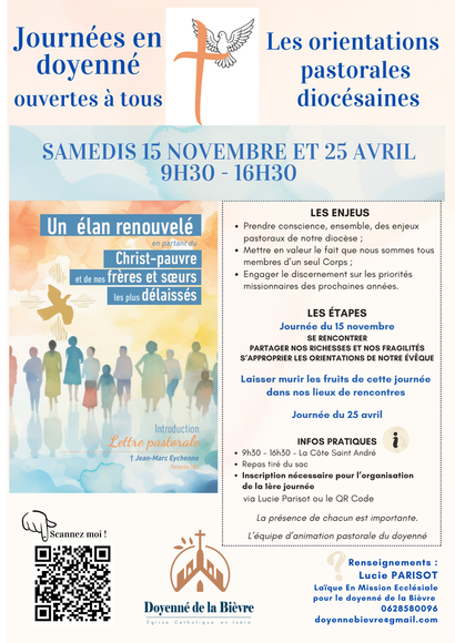 Journée en Doyenné - Orientations pastorales diocésaines Journée en Doyenné - Orientations pastorales diocésaines