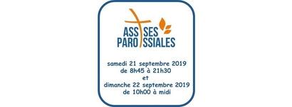 Juste après les Assises Paroissiales Juste après les Assises Paroissiales