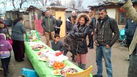 Un moment de convivialité au coeur de la grande précarité Un moment de convivialité au coeur de la grande précarité