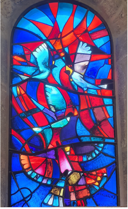 Les vitraux d'Arcabas Les vitraux d'Arcabas