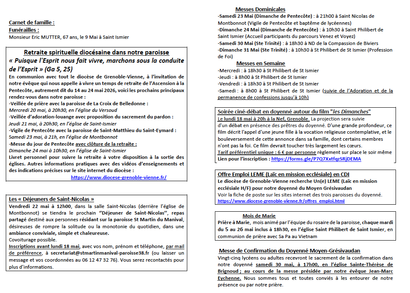 Flash'Infos du 18 au 24 mai 2026 Flash'Infos du 18 au 24 mai 2026