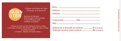 Bulletin d'abonnement Bulletin d'abonnement
