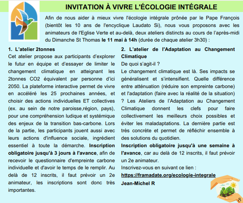 Messager du Mai Juin 2025 Messager du Mai Juin 2025