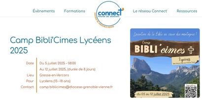 Page Connect 38 - Camps Bibli'Cimes Page Connect 38 - Camps Bibli'Cimes