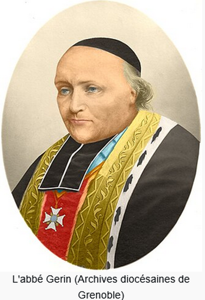 Portrait de l'abbé Jean Gerin Portrait de l'abbé Jean Gerin