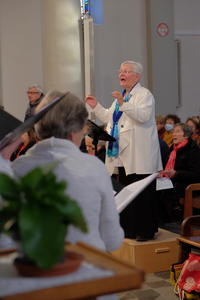 La cheffe de choeur La cheffe de choeur