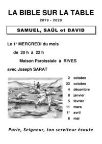 LA BIBLE SUR LA TABLE LA BIBLE SUR LA TABLE