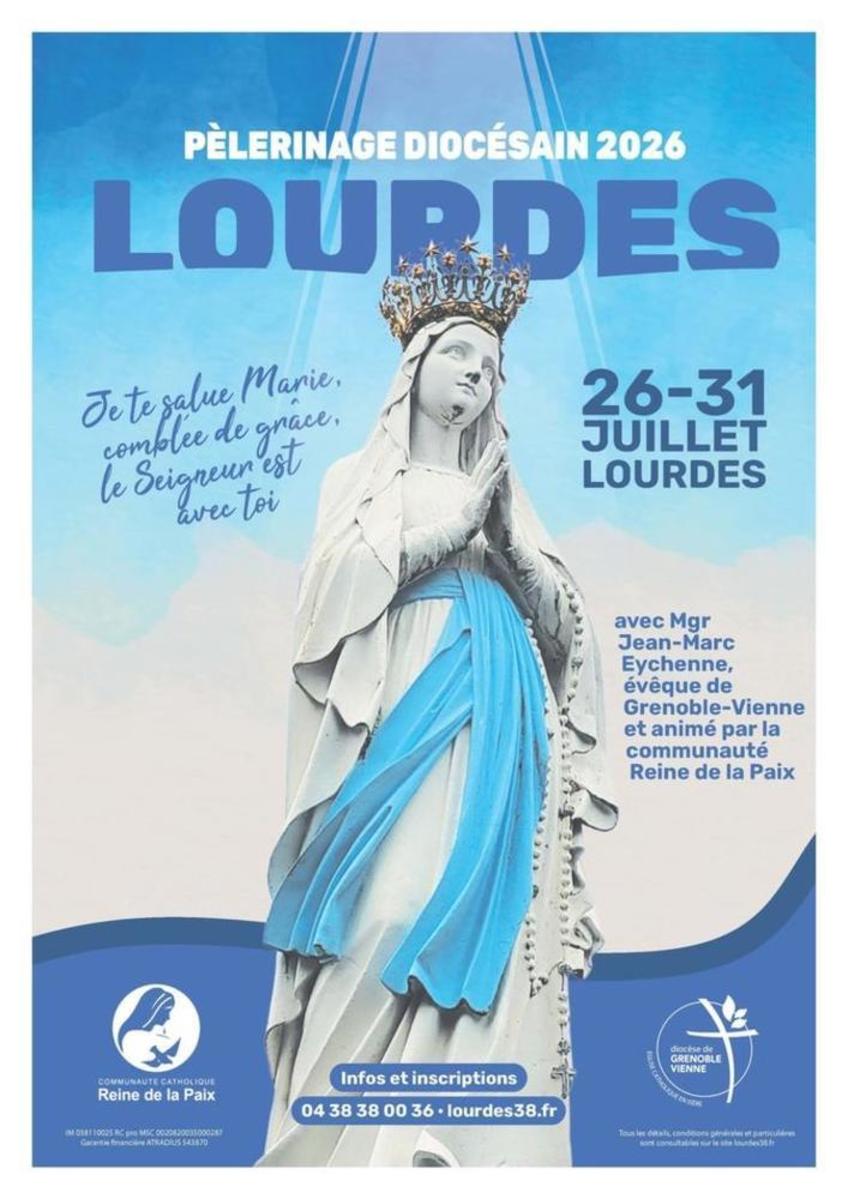 Pélerinage à Lourdes 2026 Pélerinage à Lourdes 2026