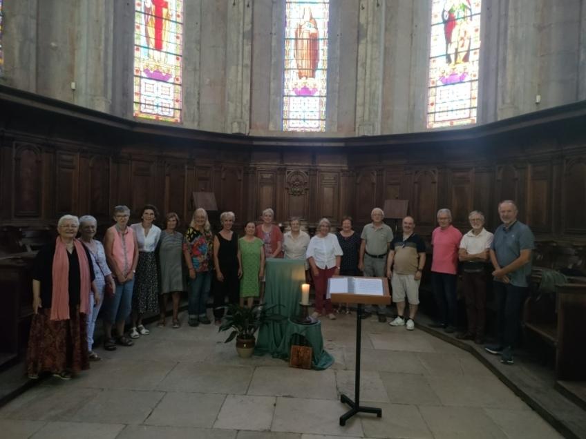 Une partie du choeur St Luc dans l'Abbaye de St Antoine Une partie du choeur St Luc dans l'Abbaye de St Antoine