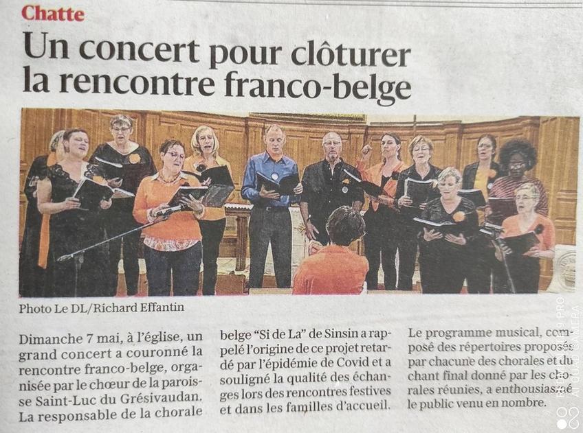 Compte-rendu du concert du 7 mai 2023 Compte-rendu du concert du 7 mai 2023