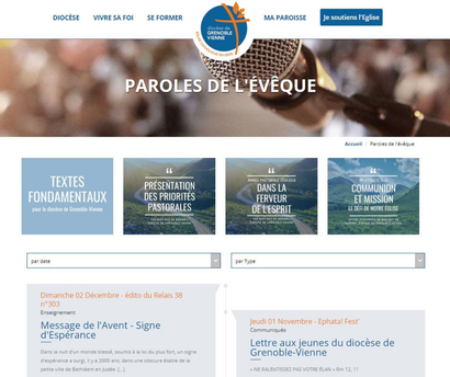 Paroles de l'évêque Paroles de l'évêque