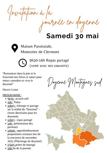 Journée en doyenné Journée en doyenné
