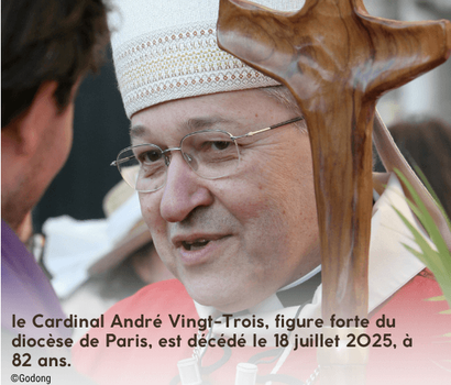 Juillet 2025_Décès de Mgr André Vingt-Trois  Juillet 2025_Décès de Mgr André Vingt-Trois