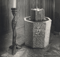 Le baptistère  Le baptistère