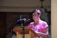 La maire de St Sauveur accueille le public La maire de St Sauveur accueille le public