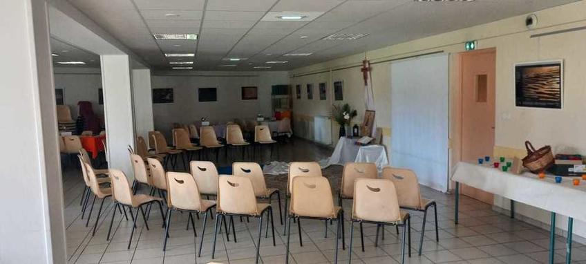 Préparation de la salle pour la soirée du mardi 27 mai 2025 Préparation de la salle pour la soirée du mardi 27 mai 2025