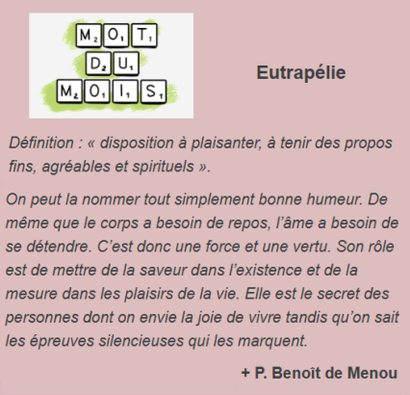 Eutrapélie Eutrapélie