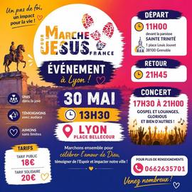 MARCHER pour JÉSUS MARCHER pour JÉSUS