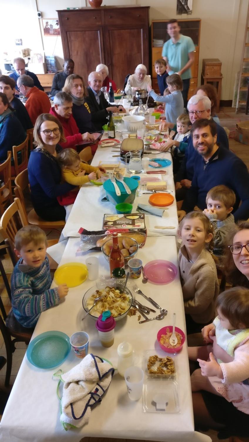 Repas partagé - dimanche 26 janvier 2020 Repas partagé - dimanche 26 janvier 2020