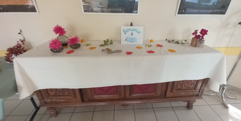 Préparation de la salle pour la soirée du mardi 30 septembre 2025 _ avec MARIA (2h30) Préparation de la salle pour la soirée du mardi 30 septembre 2025 _ avec MARIA (2h30)